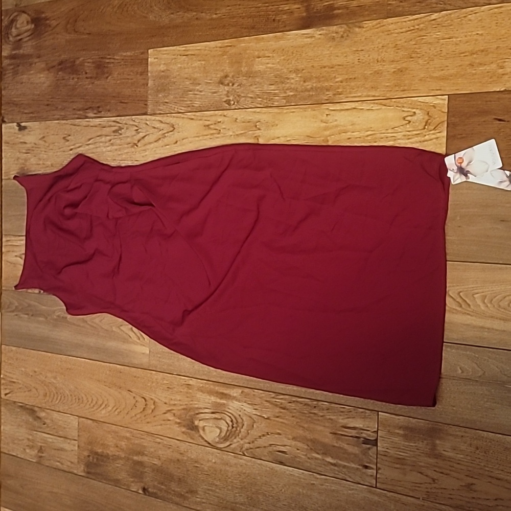 Red dress